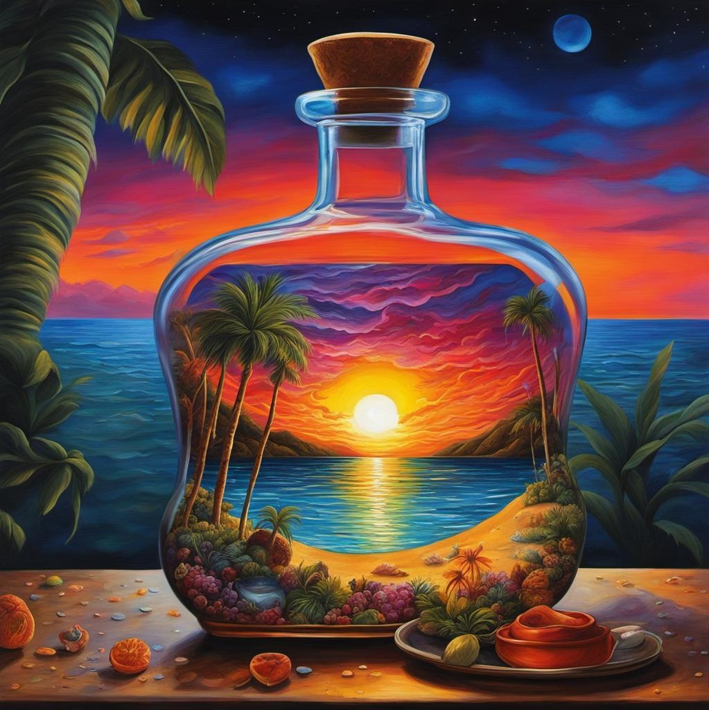 [Style of vintage illustration] An unidentified artist has created a stunning and detailed painting of a health potion, which is depicted as a bottle of alcohol on a table. The artwork is inspired by the style of Olga Boznańska and features a breathtaking fantasy scene with a sunset illustration. The painting is a hyper-realistic and beautiful illustration of a European palette, showcasing a detailed paradise in a wonderland at night; [vibrant liquid plasma] An unidentified artist has created a stunning and detailed painting of a health potion, which is depicted as a bottle of alcohol on a table. The artwork is inspired by the style of Olga Boznańska and features a breathtaking fantasy scene with a sunset illustration. The painting is a hyper-realistic and beautiful illustration of a European palette, showcasing a detailed paradise in a wonderland at night; [Painting, Art Nouveau] An unidentified artist has created a stunning and detailed painting of a health potion, which is depicted as a bottle of alcohol on a table. The artwork is inspired by the style of Olga Boznańska and features a breathtaking fantasy scene with a sunset illustration. The painting is a hyper-realistic and beautiful illustration of a European palette, showcasing a detailed paradise in a wonderland at night; [Oil painting style, impasto, masterpiece] An unidentified artist has created a stunning and detailed painting of a health potion, which is depicted as a bottle of alcohol on a table. The artwork is inspired by the style of Olga Boznańska and features a breathtaking fantasy scene with a sunset illustration. The painting is a hyper-realistic and beautiful illustration of a European palette, showcasing a detailed paradise in a wonderland at night; [Watercolor painting style, masterpiece] An unidentified artist has created a stunning and detailed painting of a health potion, which is depicted as a bottle of alcohol on a table. The artwork is inspired by the style of Olga Boznańska and features a breathtaking fantasy scene with a sunset illustration. The painting is a hyper-realistic and beautiful illustration of a European palette, showcasing a detailed paradise in a wonderland at night