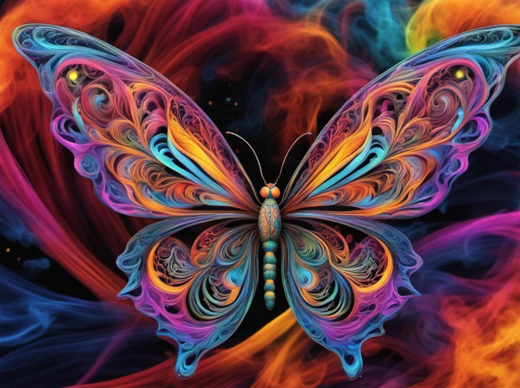 [vibrant liquid plasma] ethereal, colorful butterfly made of colored smoke, zentangle,; [vibrant liquid plasma] ethereal, colorful butterfly made of colored smoke, zentangle,; [vibrant liquid plasma] ethereal, colorful butterfly made of colored smoke, zentangle,