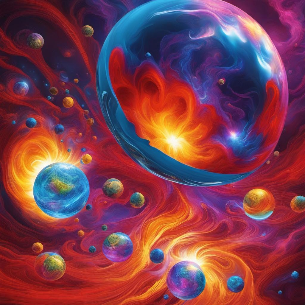 [vibrant liquid plasma] Goodness gracious, great balls of fire